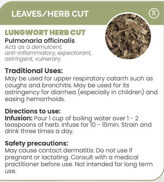 Pharma Germania Lungwort Herb Cut