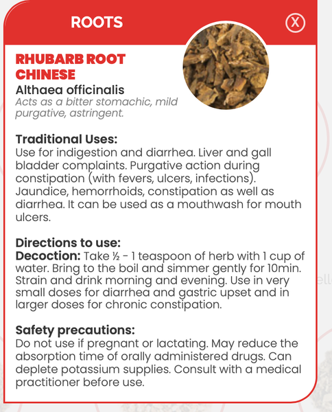 Pharma Germania Rhubarb Root