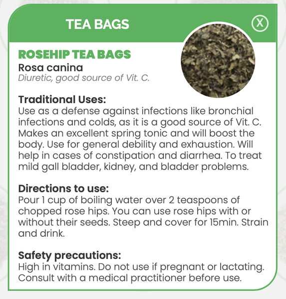 Pharma Germania Rosehip tea bags