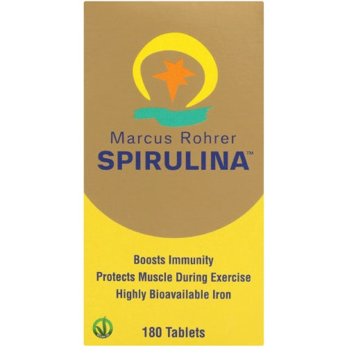 Marcus Roher Spirulina Bottle